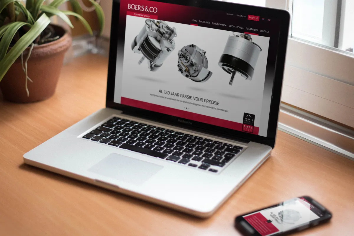 Boers&Co re-design website